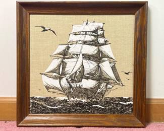 127 kaydeehandprintsframednauticalship