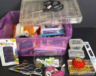 303 assortedsewingsuppliesandaccessories