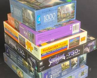 109 largejigsawpuzzlelotthomaskinkades