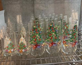 322 christmastreeglasswareset20piecest