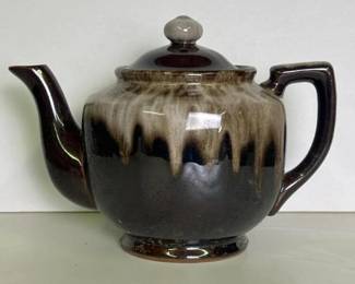 423 vintagebrowncreamcrackledripglazec