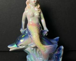 418 vintagelusterwareiridescentglazedpor