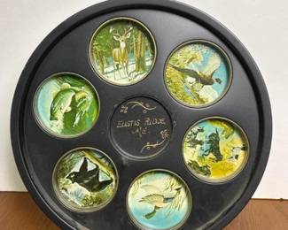 309 vintagemetalmainewildlifedecorative