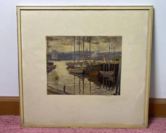 125 safeharbormaritimeframedartprintwi