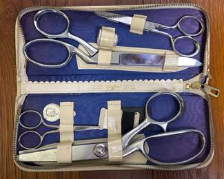299 vintagetailorscissorssetincreamgri