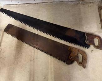 535 setof2antiqueonemancrosscutsaws