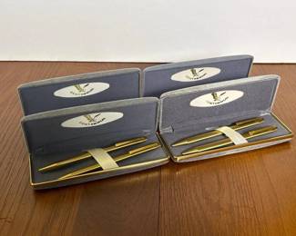 304 centennialgoldtoneballpointpenpair