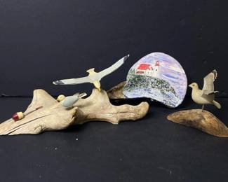 103 vintagehandcraftedseagulldriftwoodsc
