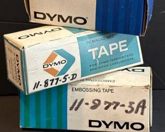 401 threeboxesofvintagedymoembossingta