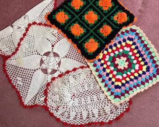 370 vintagecrochetthrowpillowcoversand