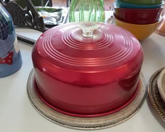 Vintage cake storage