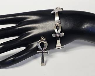 Egyptian Ankh Sterling