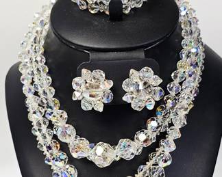 Vintage Aurora Borealis Jewelry