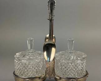 Antique Condiment Caddy