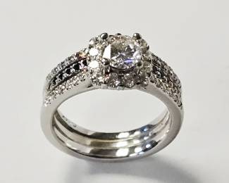 14K Diamond Bridal Set