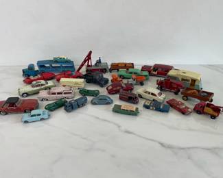 Lot 1472  Vintage DieCast Model Toy Cars  Matchbox by Lesney Dinky Corgi Toys Mercury