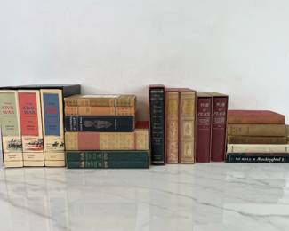 Lot 1280  Vintage Books  Shelf Styling