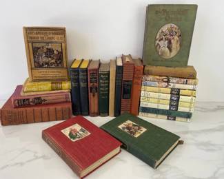 Lot 6040  Vintage Hardcover Books  Childrens More