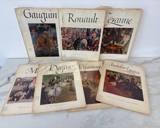 Lot 5238  Abrams Art Print Books  Cezane Manet Degas Toulouse Lautrec Etc