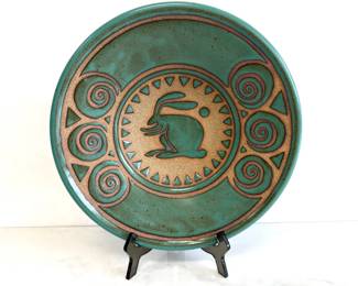 Lot 5299  1997 Miller Vrana Signed EarthSea Pottery Bowl