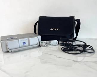 Lot 1474  Sony LCD Data Projector