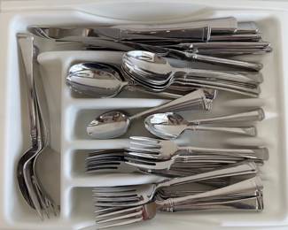 Lot 5284  Mikasa Harmony 1810 Stainless Silverware Flatware