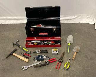 Lot 5167  Craftsman Toolbox w Assorted Tools