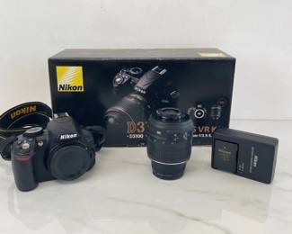 Lot 5196  Nikon D3100 1855 Digital Camera