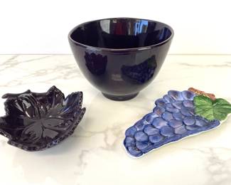 Lot 6022  Vietri Serving Dishes