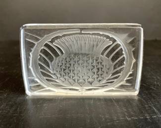 Lot 1274  Vintage Lalique France Crystal Paperweight