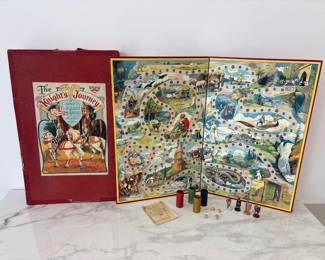 Lot 5237  Vintage Parker Bros Game  The Knights Journey