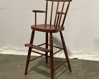 Lot 5186  Antique Highchair