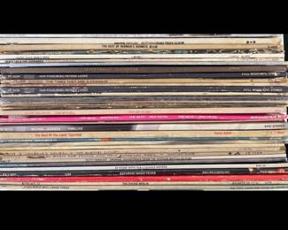 Lot 6041  Vintage Vinyl LP Records Bob Dylan Fleetwood Mac Beach Boys other