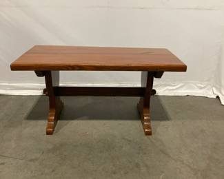 Lot 5158  Vintage Trestle Coffee Table