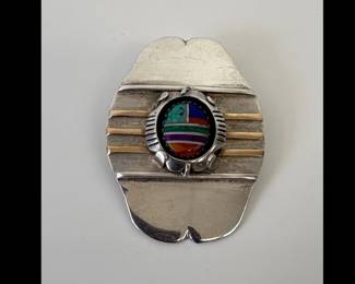 Lot 1392  Vintage Sterling Silver Austin Garcia Pendant Jewelry