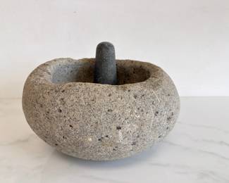 Lot 5283  Large Granite Mortar Pestle