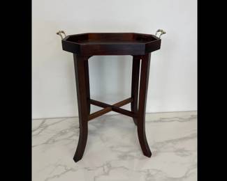 Lot 1243  Small Collapsible Butlers Tray