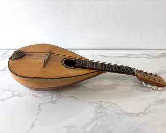 Lot 5249  Vintage Bowl Back Mandolin Musical Instrument