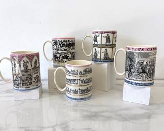 Lot 1351  Wedgwood Commemorative Mugs