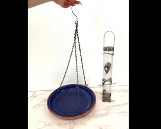 Lot 1239  Bird Bath Feeder Shepherds Hook