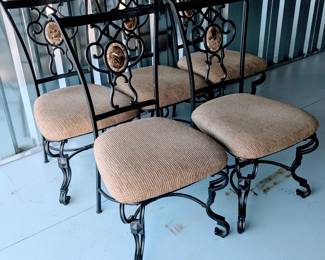 Set of 5 dining chairs, $150