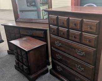 Bedroom suite, $300