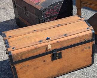 Antique trunks, $85 (have about 10 in different styles)