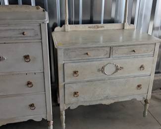 Pair antique dressers $250