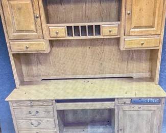 2 piece modern desk, $100