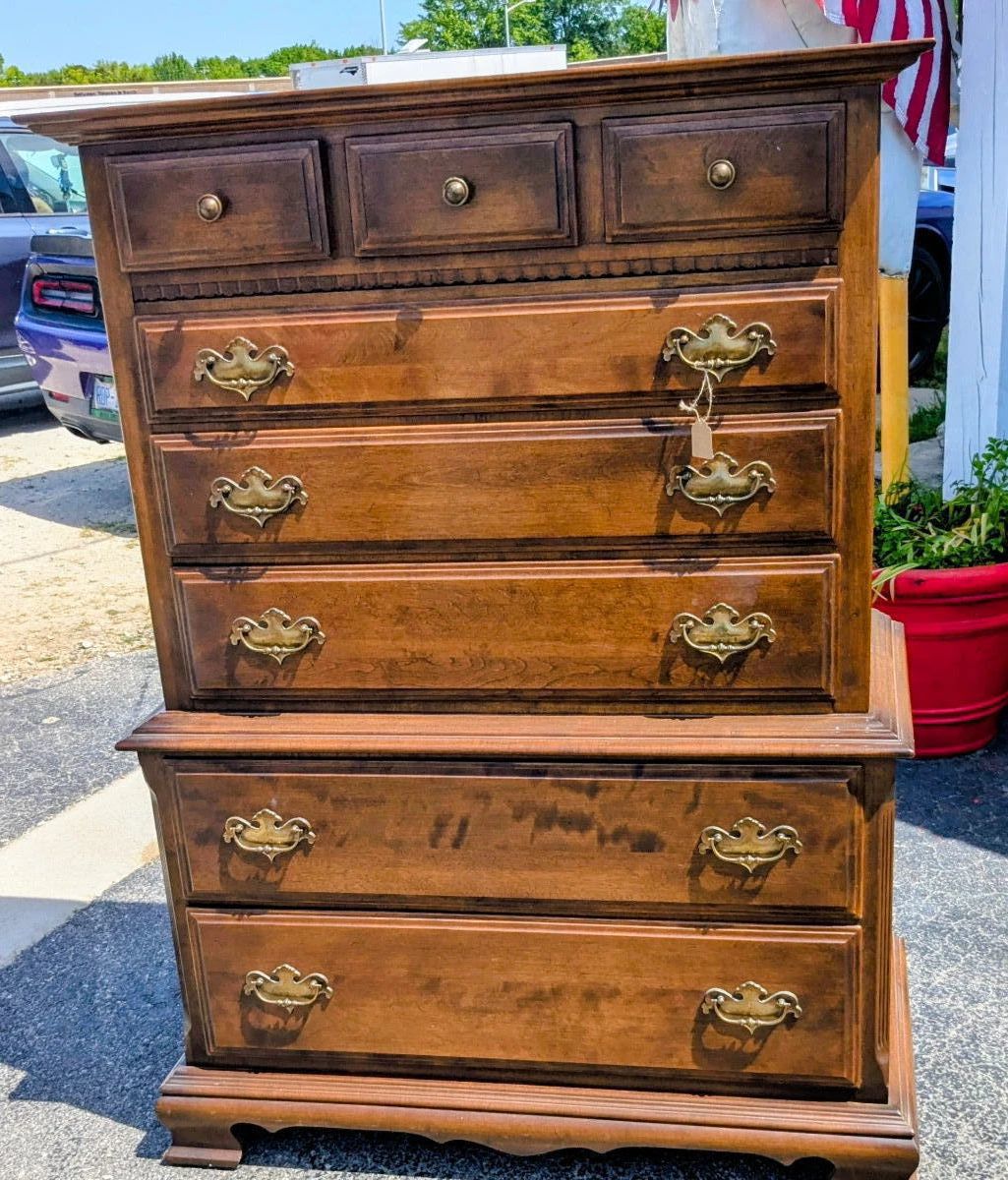 Ethan Allen chest on chest