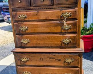 Ethan Allen chest on chest
