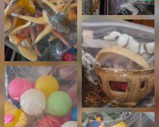 collectors/ vintage cake toppers and supplies