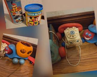 Vintage toys wide variety