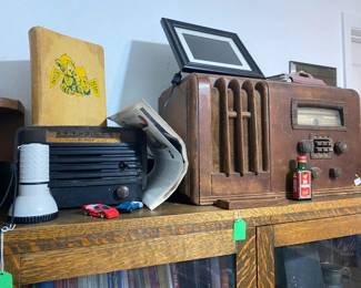 Antique Radios by Bendex and Silvertone